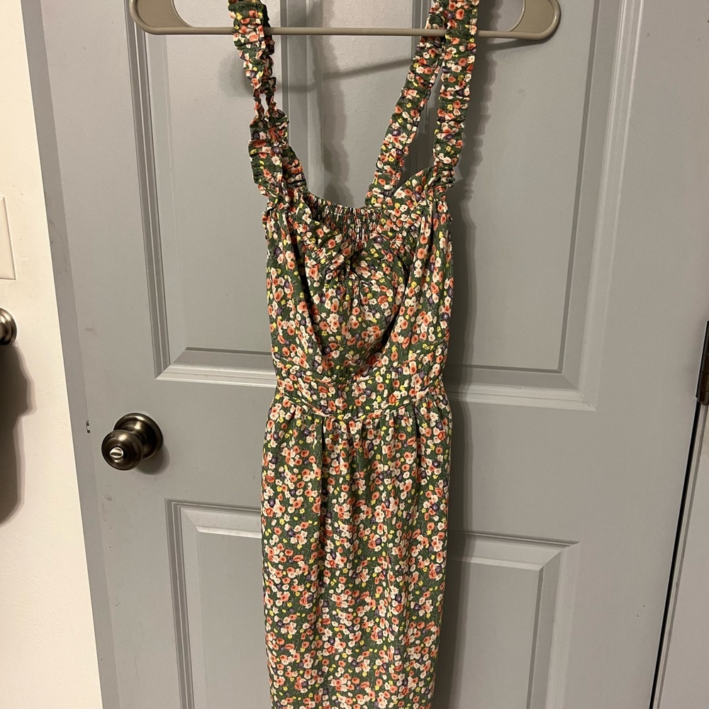 Flattering Floral Dress